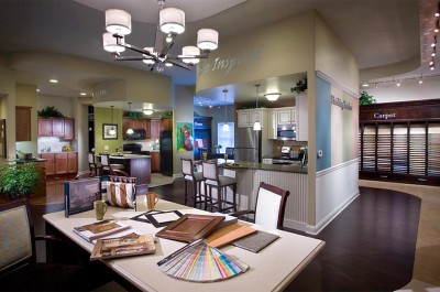 A Design Studio Inside A Sales/Welcome Center
